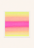 Pink Sorbet — Aquarelle originale — 20x20 cm