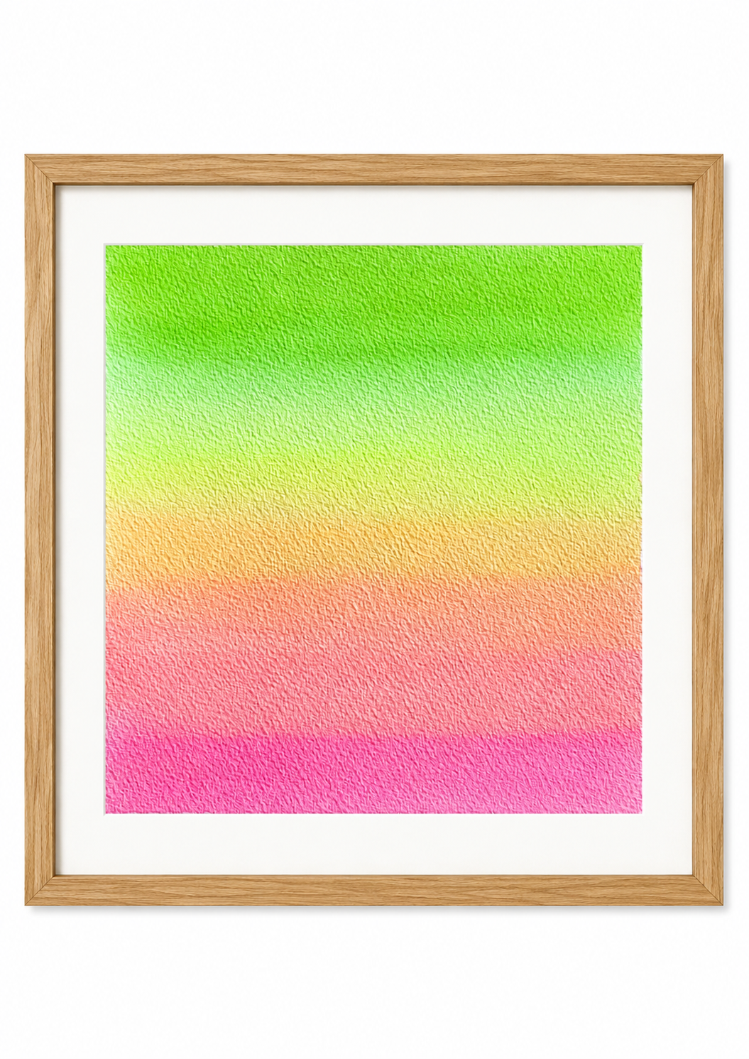 Tropical Glow — Aquarelle originale — 20x20 cm
