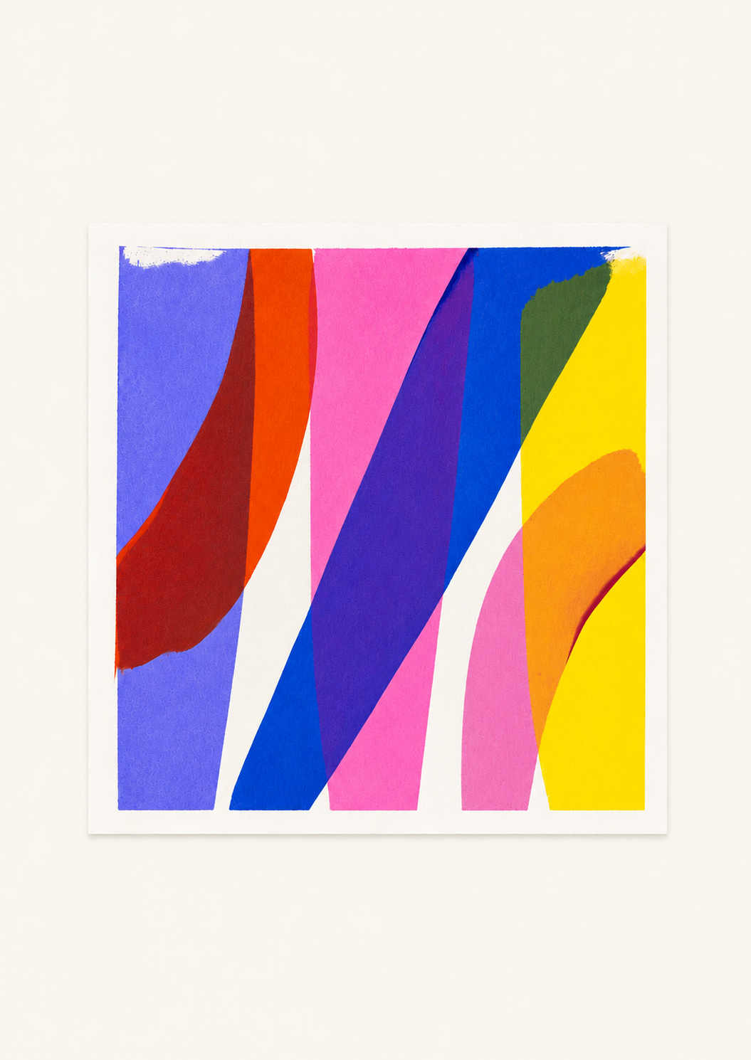 Ondas Vivas — Acrylique originale — 30x30 cm