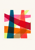 Cruce Neon — Acrylique originale — 30x30 cm