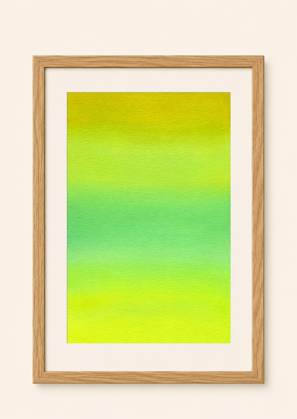Cadre en Chêne - pour aquarelles format A4