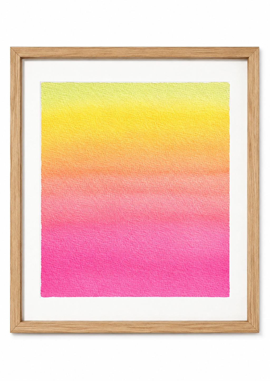 Citrus Bloom — Aquarelle originale — 20x20 cm