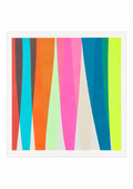 Ritmo Neon — Acrylique originale — 30x30 cm