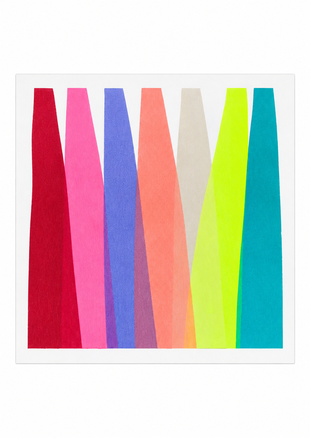 Fiesta Viva — Acrylique originale — 30x30 cm