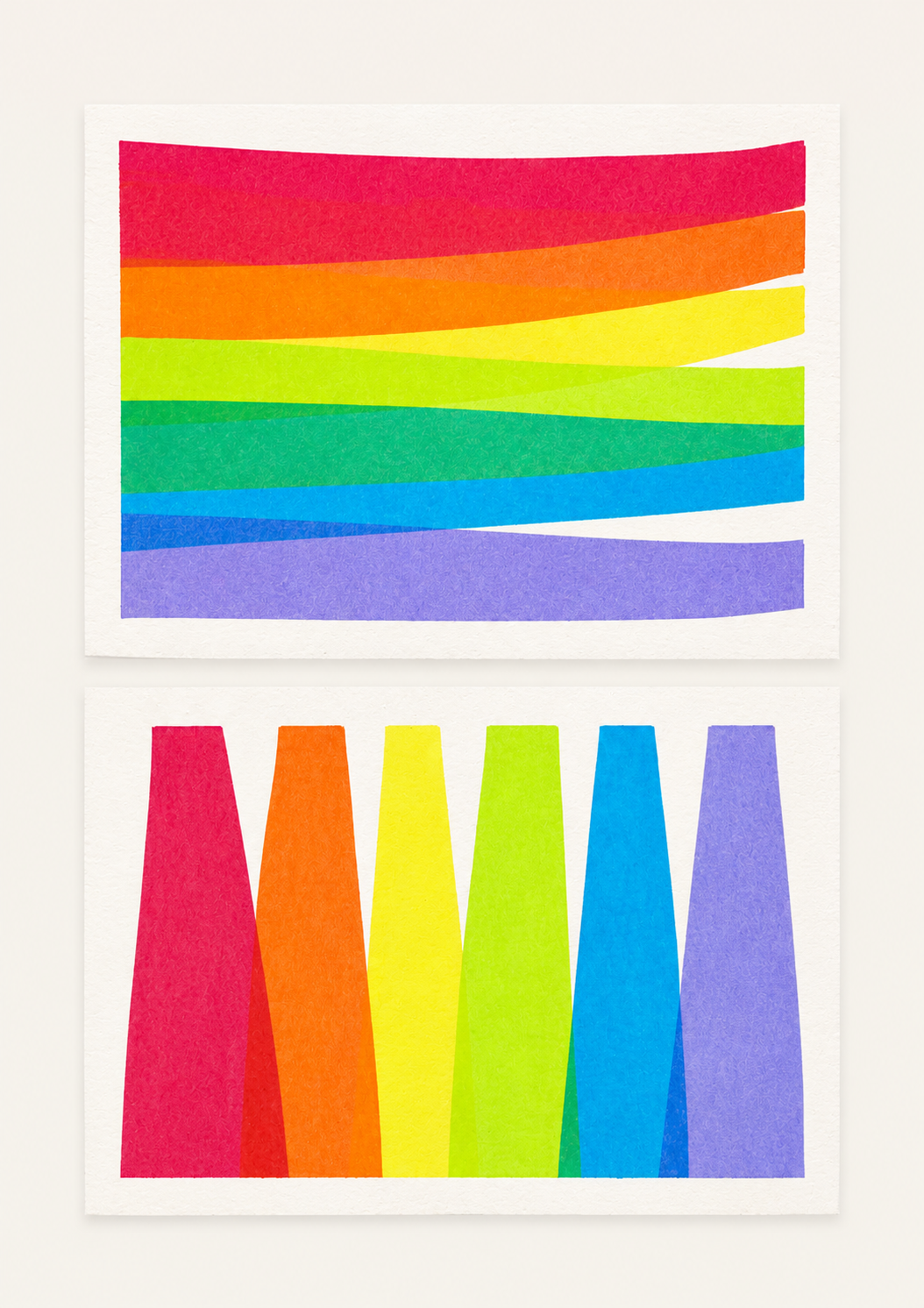 PRIDE EDITION — Peinture originale — Duo A5