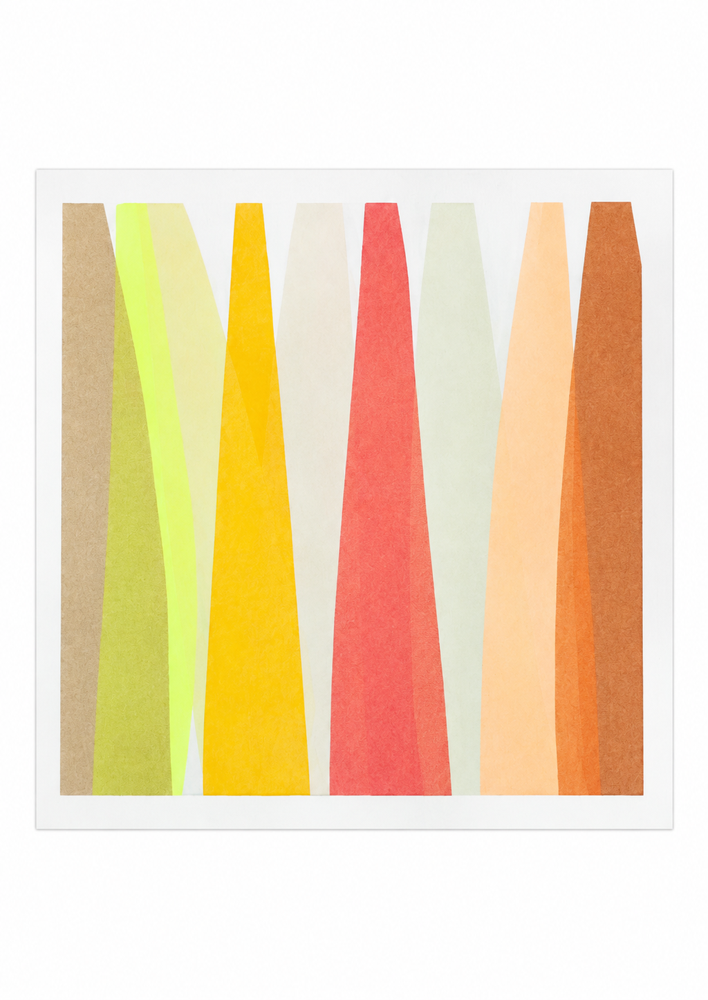Sol Dorado — Acrylique originale — 30x30 cm