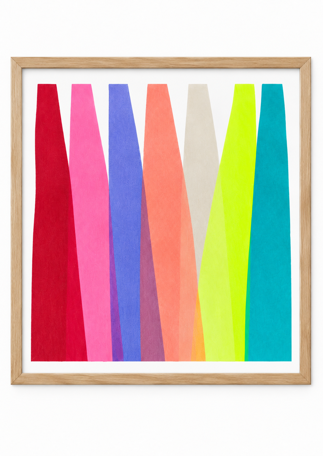 Fiesta Viva — Acrylique originale — 30x30 cm
