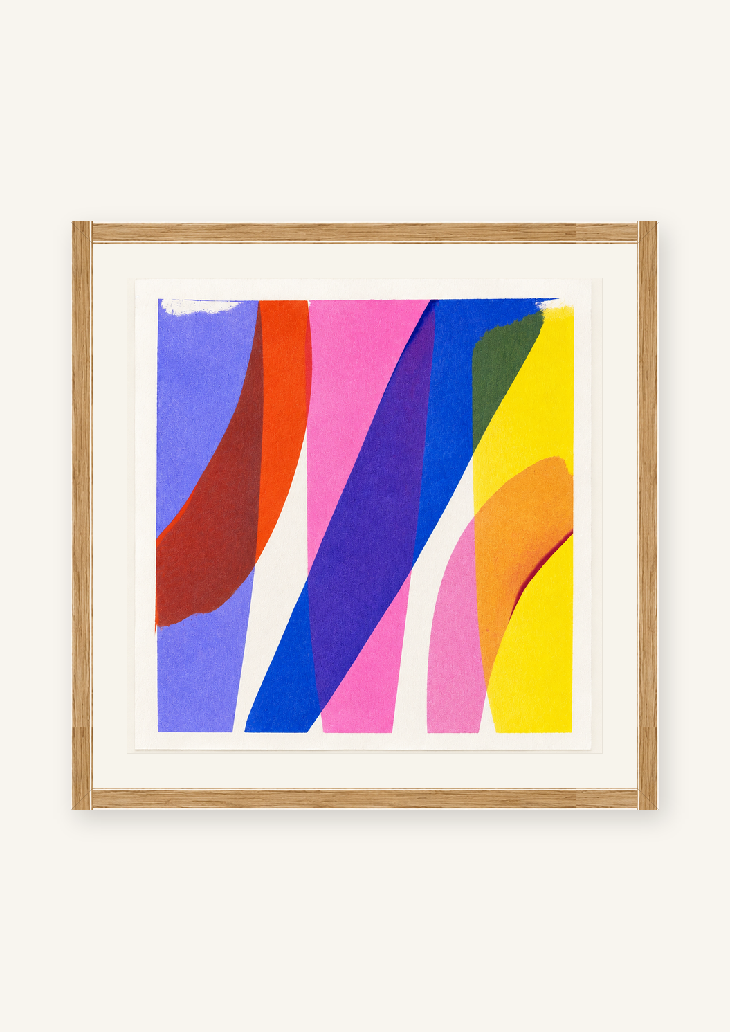 Ondas Vivas — Acrylique originale — 30x30 cm
